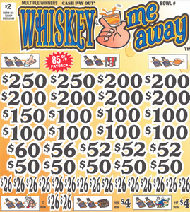 Whiskey Me Away  7265P   85% Payout