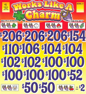 $1 Works Like A Charm  7303Q   75.97% Payout
