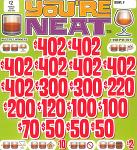 You're Neat  7315Q  75.5% Payout