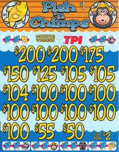 Fish 'N Chimps  6628W  79% Payout