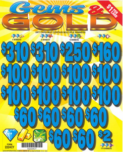Gems & Gold  2224CY   76.86% Payout