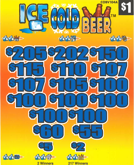 Ice Cold Beer  COBV104A    71% payout