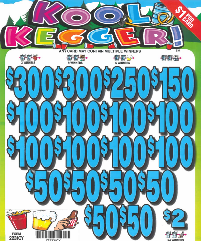 Kool Kegger!  2231CY   76.86% Payout