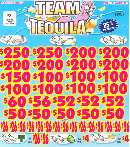 Team Tequila XK10 85% Payout