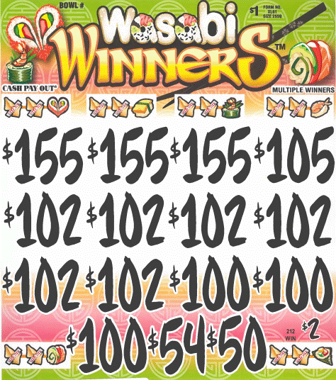 Wasabi Winners XL61  78.55% Payout