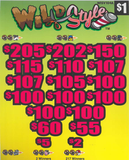 Wild Style WISV104A    71% payout